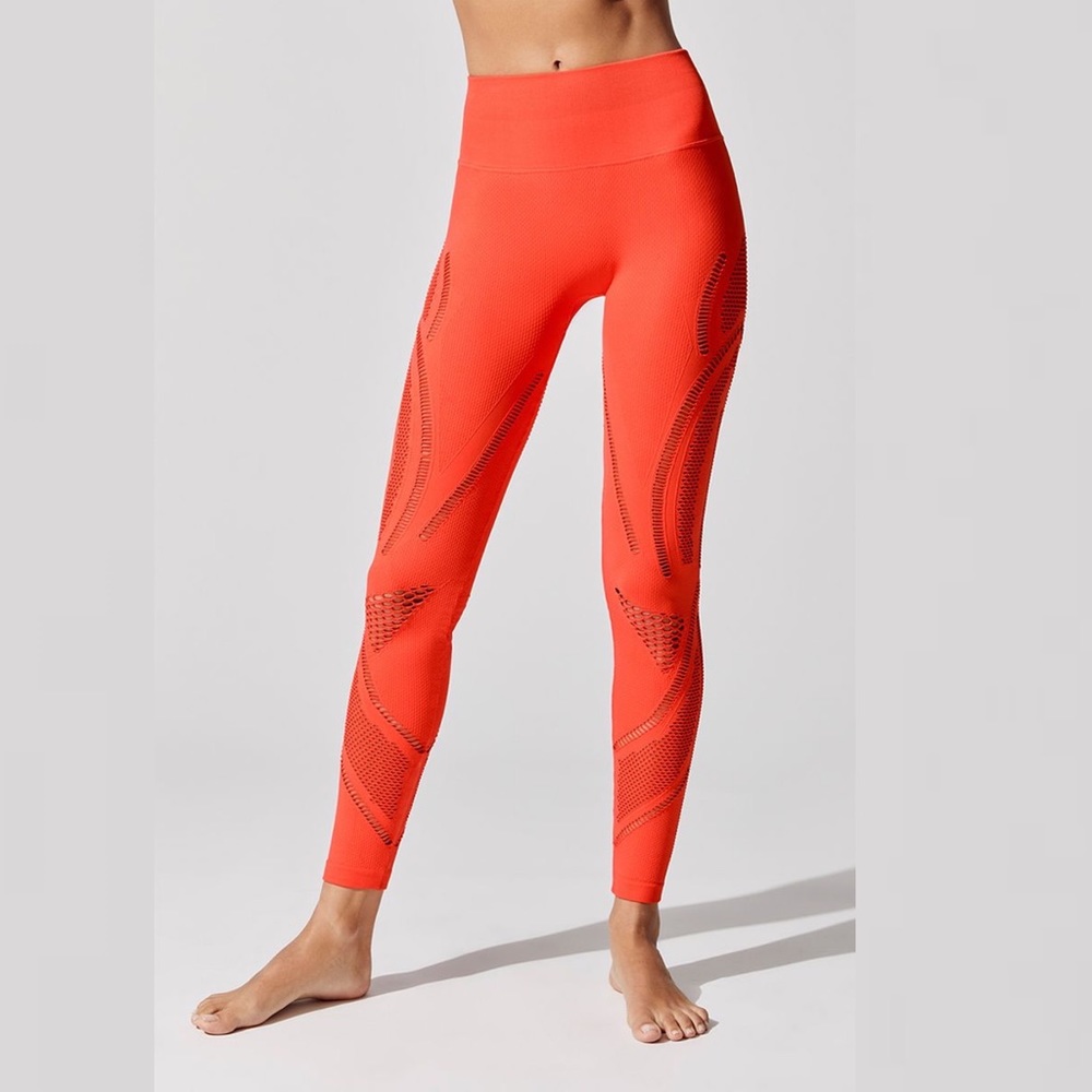 NUX Carbon38 Finesse Seamless Leggings Poppy - Picture 4 of 6